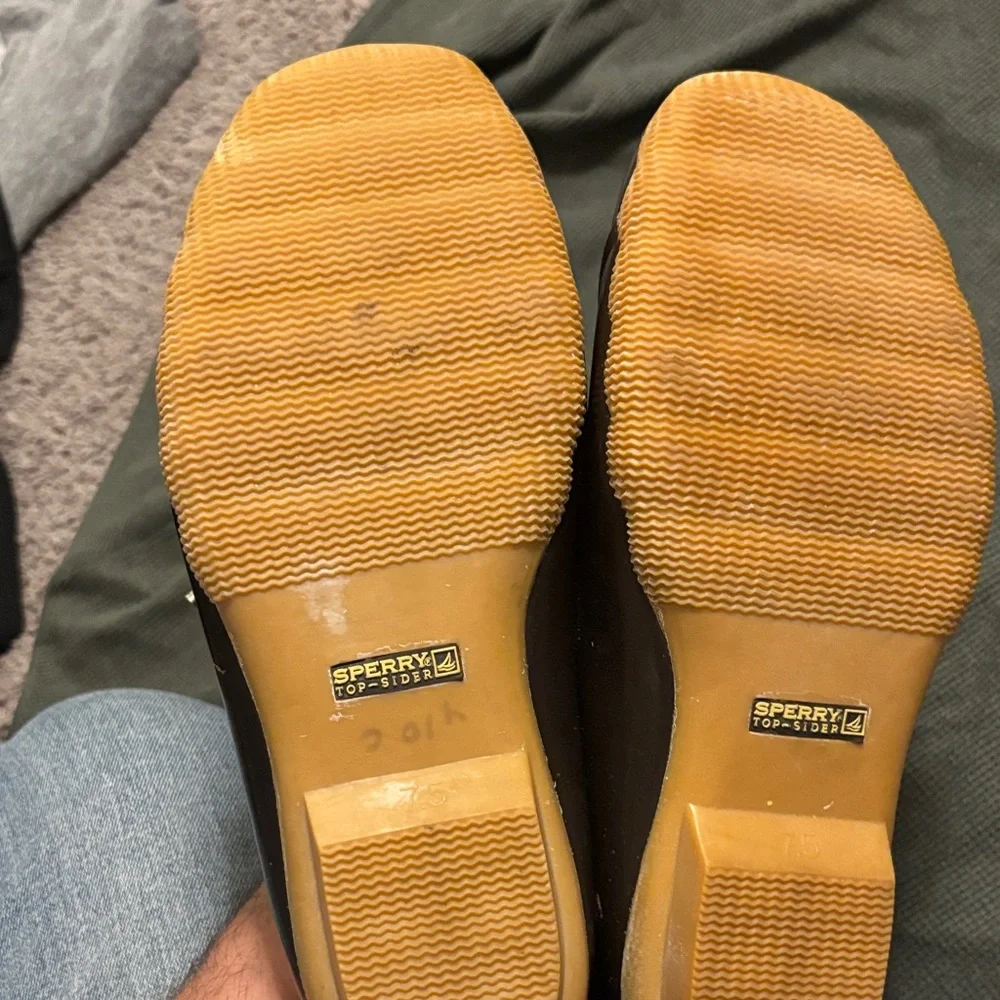 Sperry Plaid Duck Waterproof Rubber Boots - Picture 6 of 6